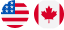 North America Flags